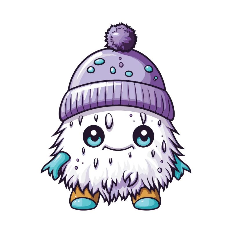 Winter Eskimo Comic Winterlich
