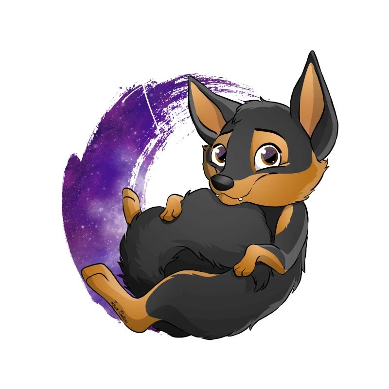 Kelpie Galaxy - Black Fire