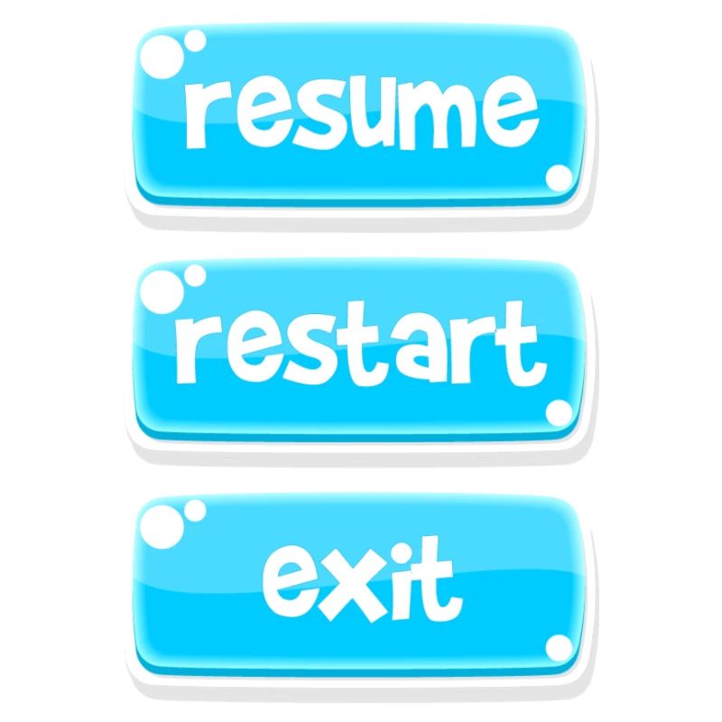 Menu du jeu