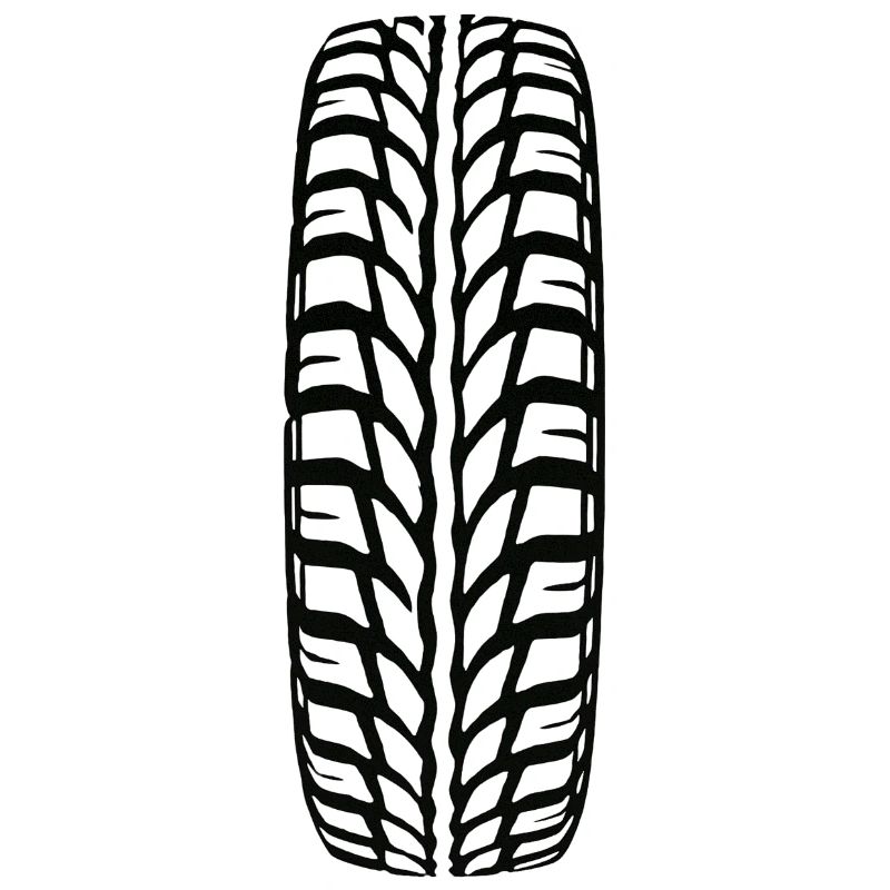 Tire Tread Groove Pattern