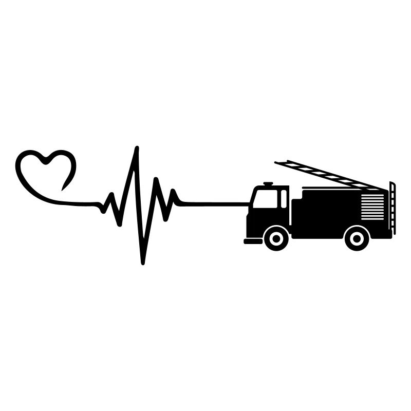 Fire Engine Pulse Heart Love