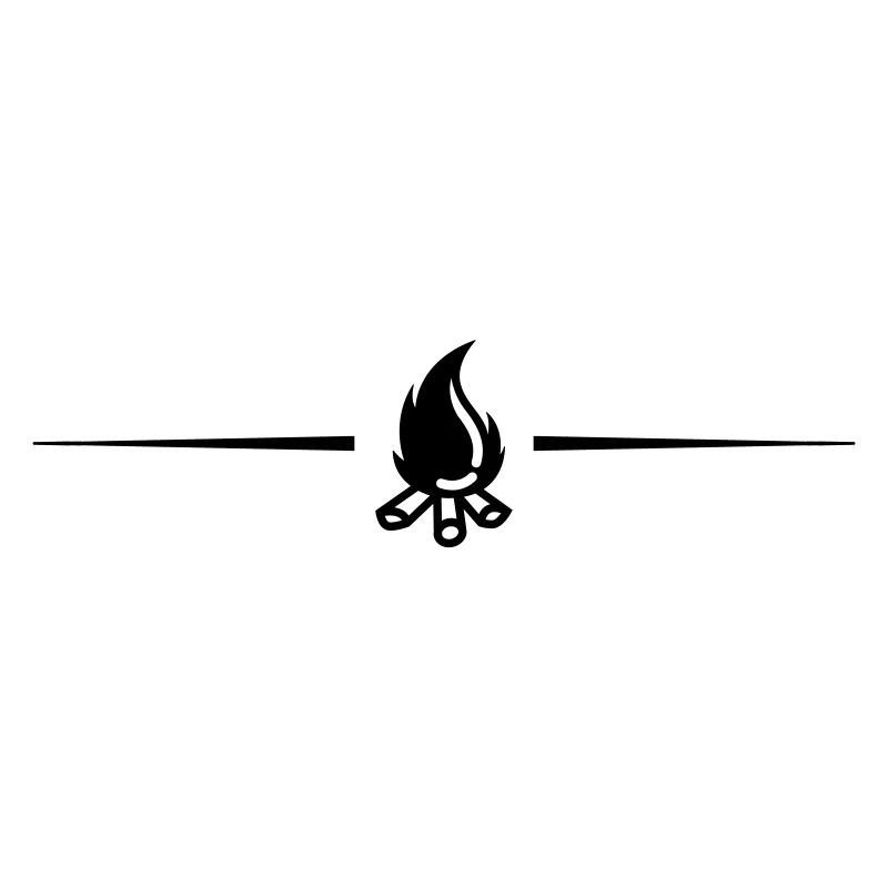 Ligne de feu de camp