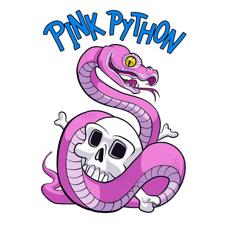 Pink Python (Blue)