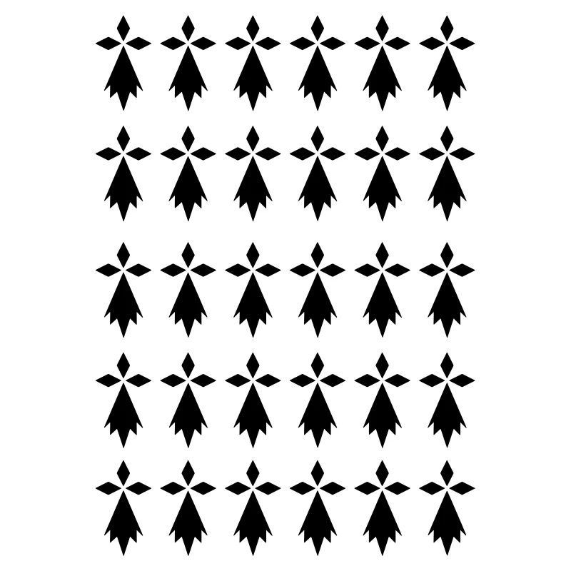 Hermine Bretagne drapeau Breton