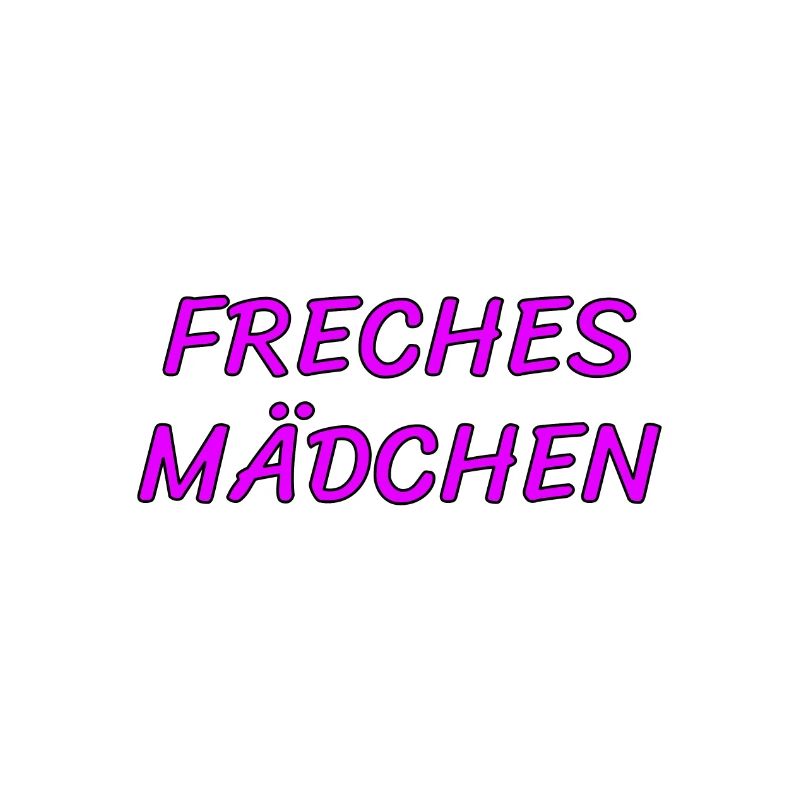 Freches Mädchen