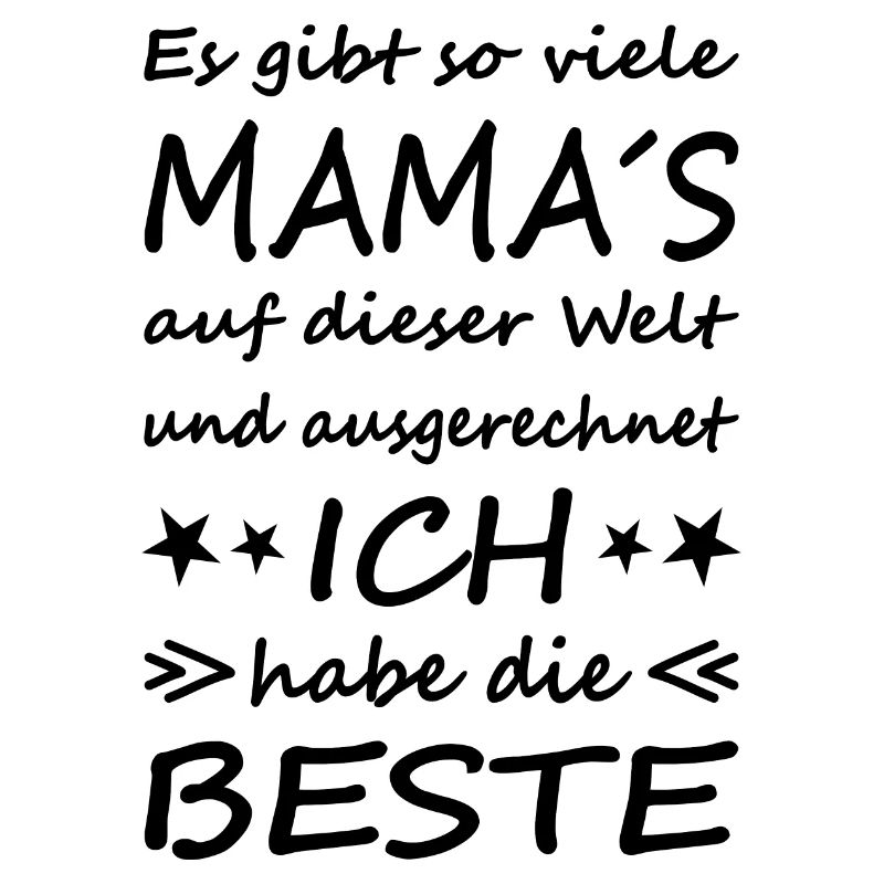 Es gibt so viele Mama´s... Beste Mama... Version 1