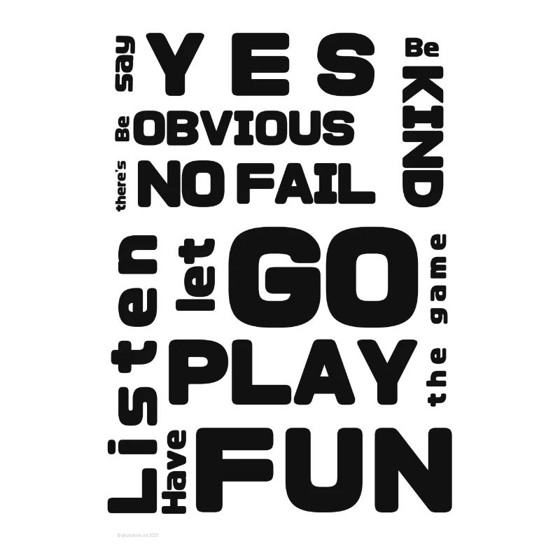 improv rules (Schwarz)