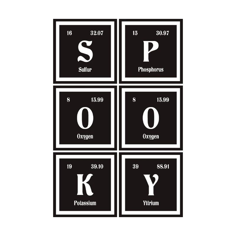 Spooky - Periodensystem der Elemente