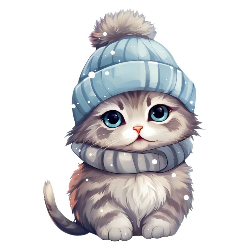Chat d’hiver