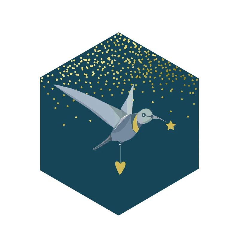 Oiseau étoilé