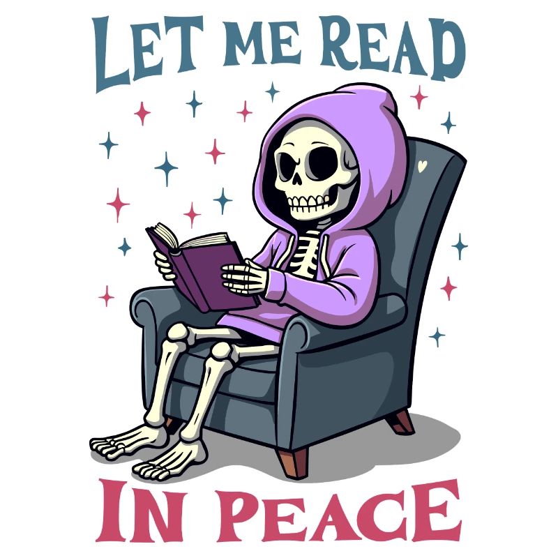 Let me read in peace