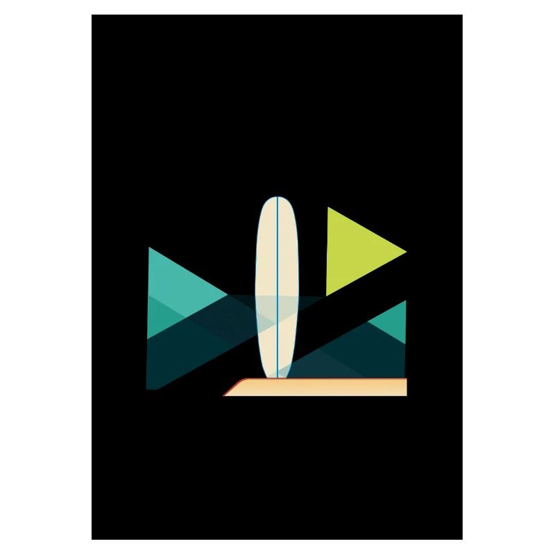 Abstract Surf and Wave Art