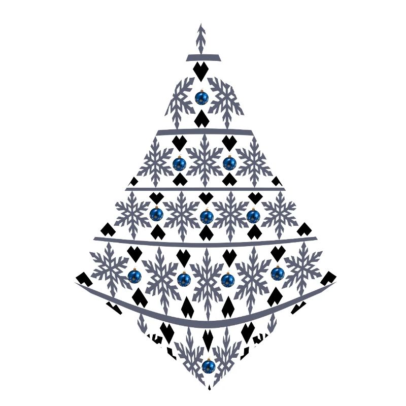 Snowflake Tree Ornament