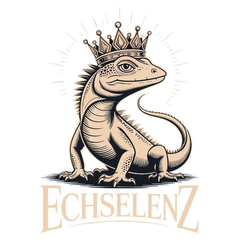 Echselenz Lustige Echse