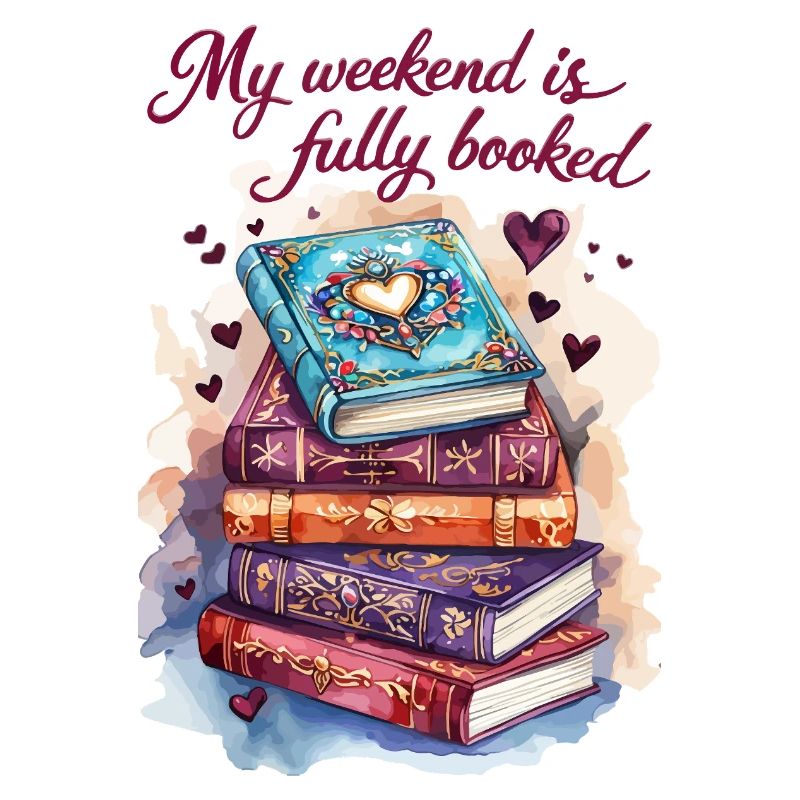 My weekend is completely planned with books
