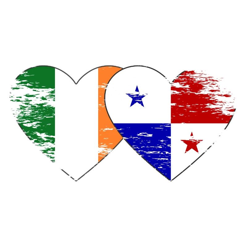 Irlande Drapeau du Panama utilisé