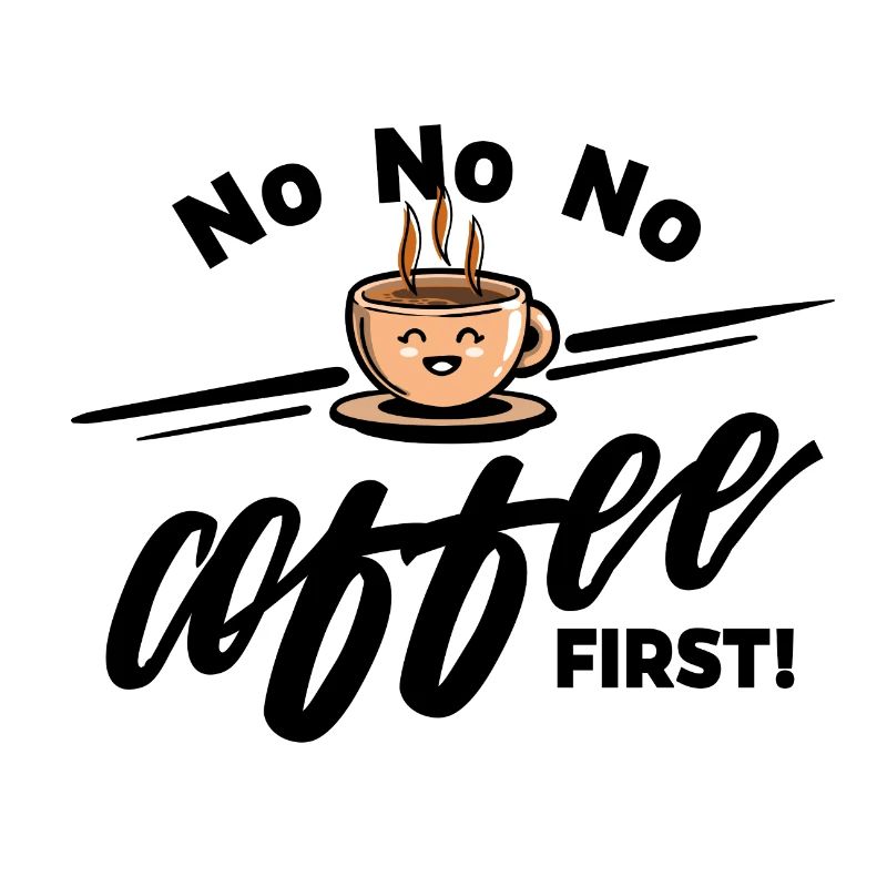 Grain de café - Non Non Non Café d'abord