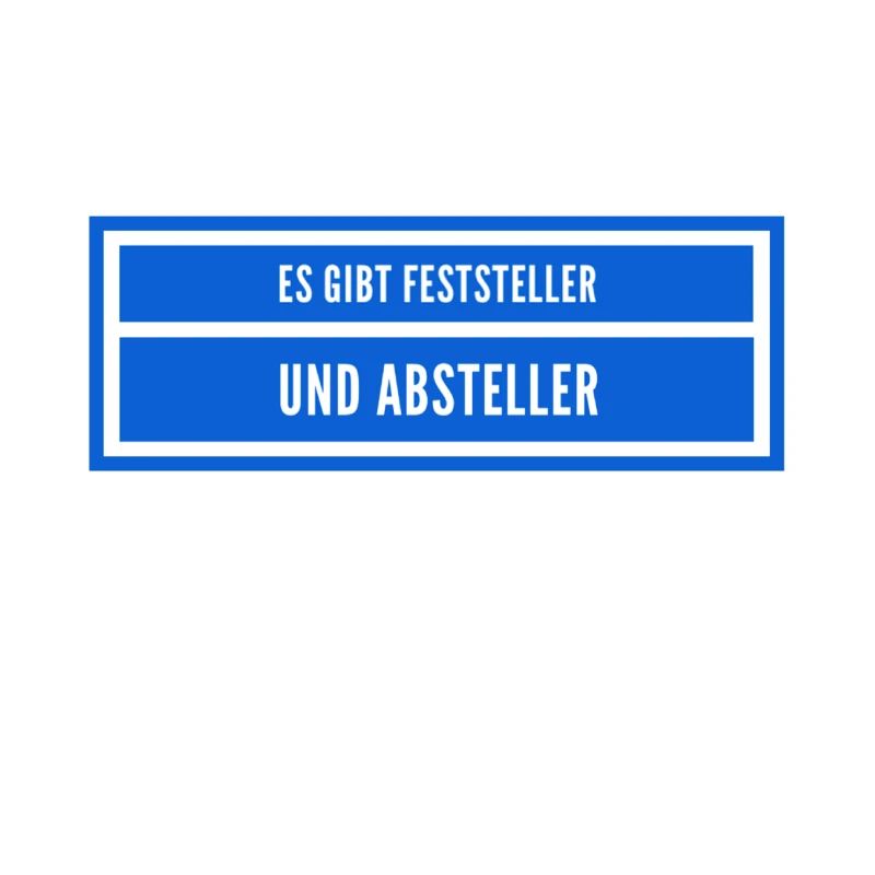 vor dir steht ein Macher