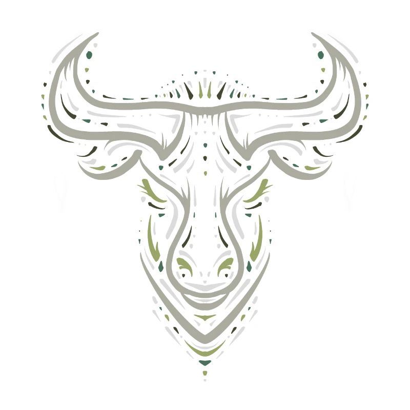 Taurus / Stier / Sternzeichen / Wikinger / Tattoo