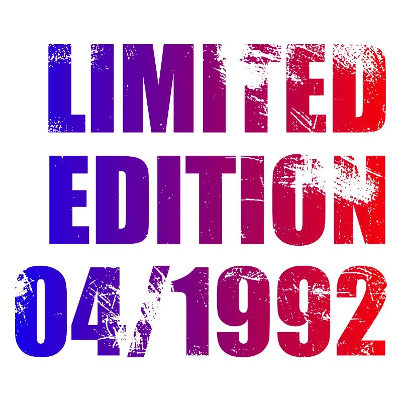 33. Geburtstag Limited Edition 04/1992