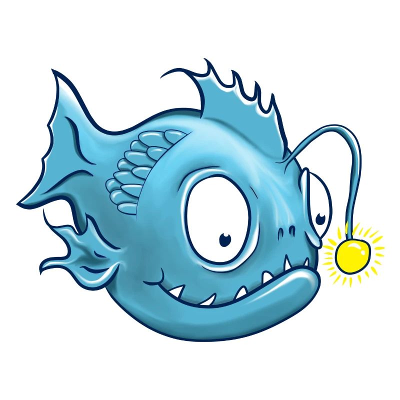 Laternenfisch oder auch Anglerfisch