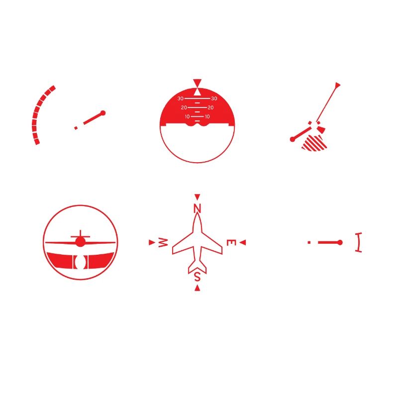 Funny Pilot Six Pack Aviation Flight Simulation