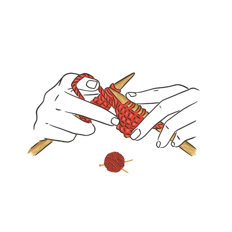 Le tricot ne compte pas comme un exercice