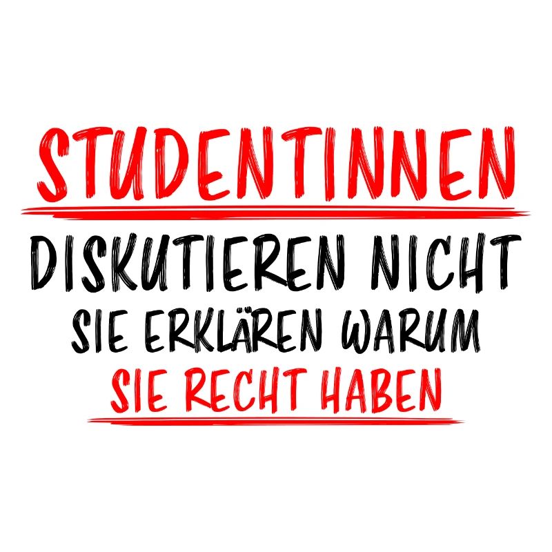 Studentin Lustiger Spruch Uni Universität Geschenk