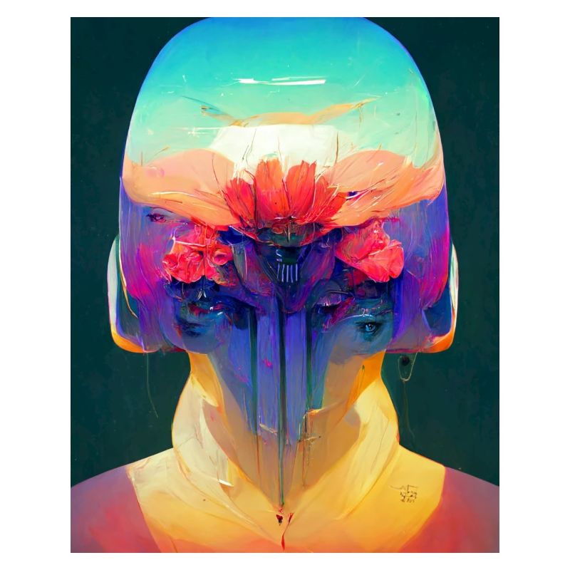Flower Punk Robot