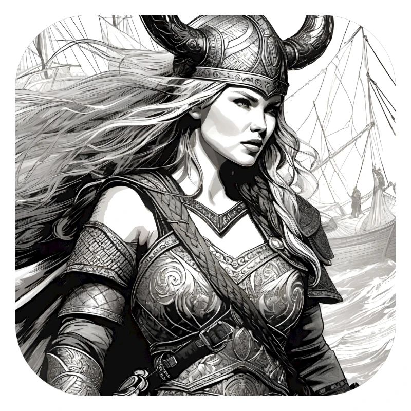 Fière Viking Germanin Shieldmaiden