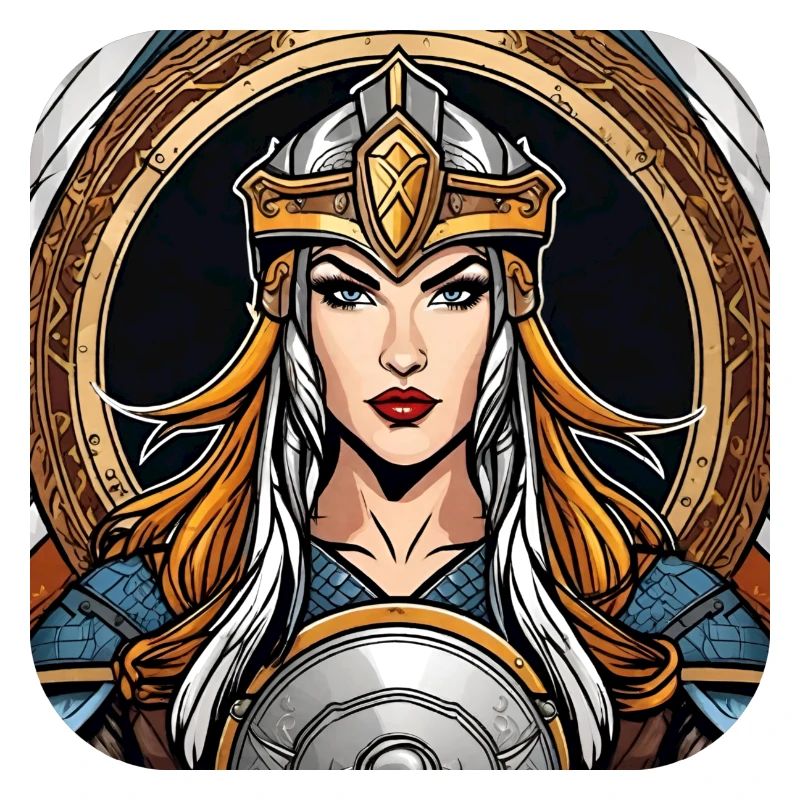Fière Viking Germanin Shieldmaiden