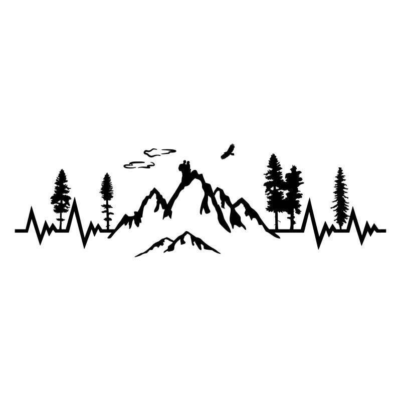 Hiking heartbeat, mountain pulse