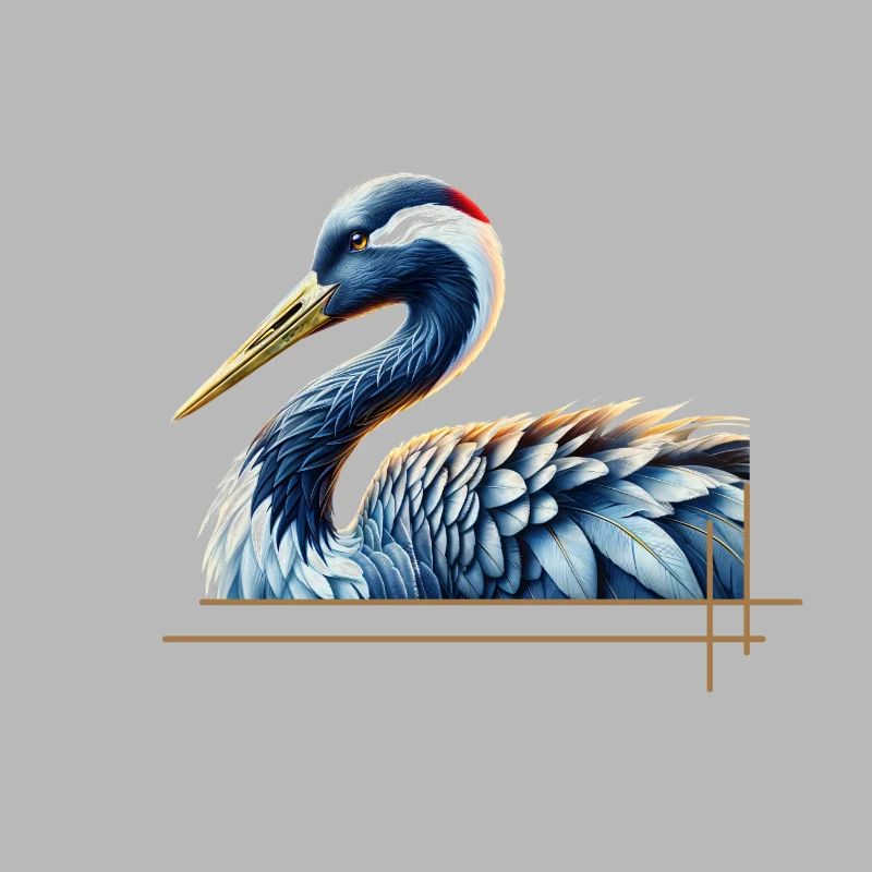 Grue élégante