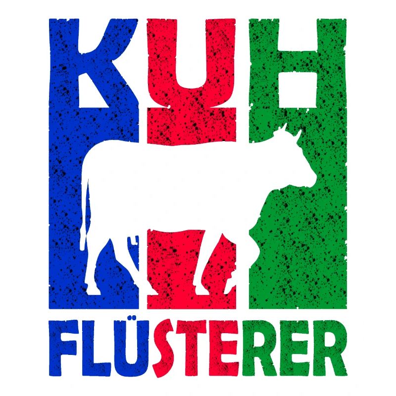 Kuh Flüsterer Retro Geschenk