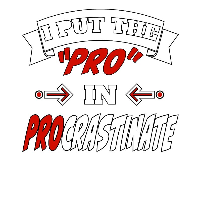 J’ai mis le pro en procrastination