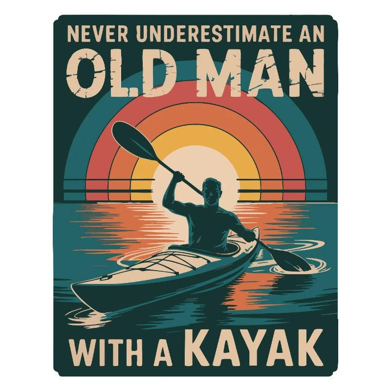 Never Underestimate an Old Man with a Kayak