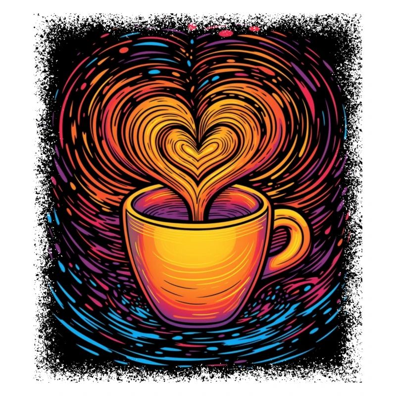 tired latte coffee cup roastedbeans