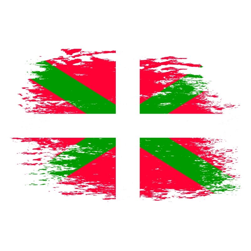 Drapeau basque utilisé