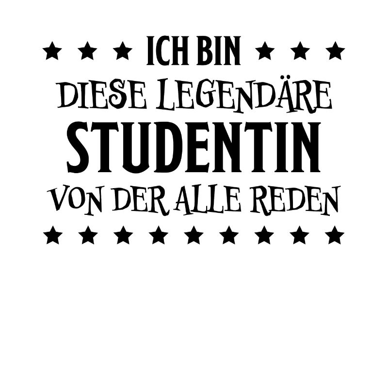 Studentin Spruch Universität Studentin Geschenk