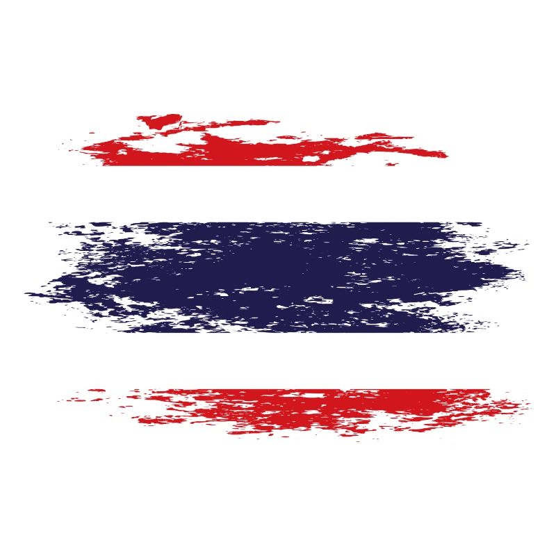 Drapeau thaïlandais utilisé