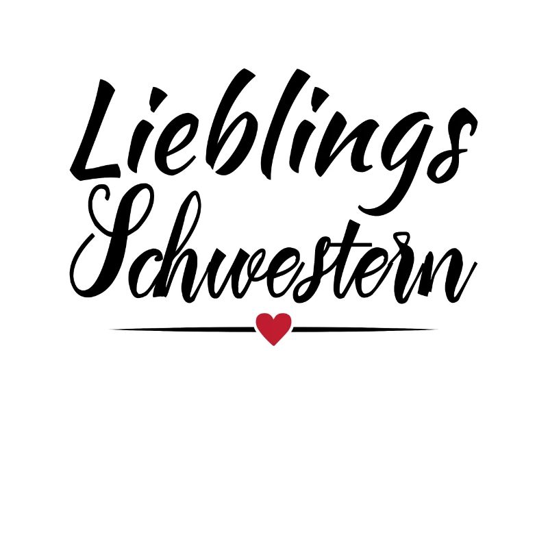 Lieblingsschwester Geschenk Geschenkidee Schwester