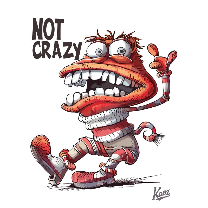 This hand puppet sock really isn't crazy