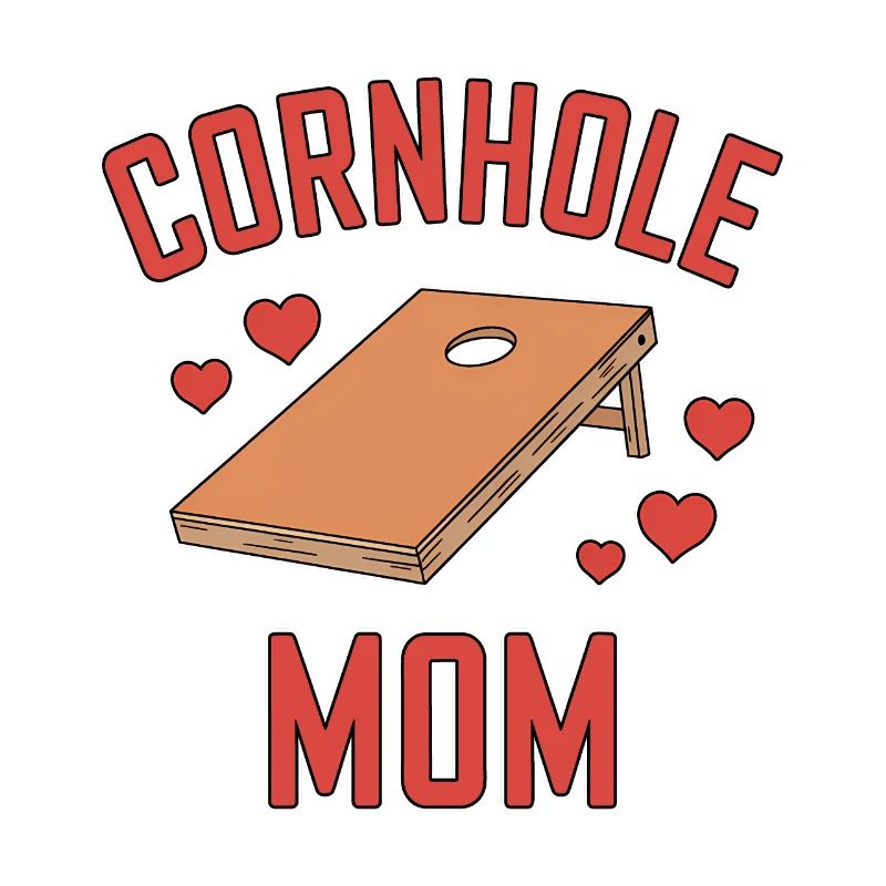 Cornhole Saying Mom Funny Cornhole Gift