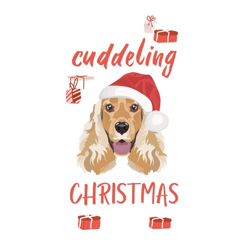 Deutsch Cocker Spaniel Christmas