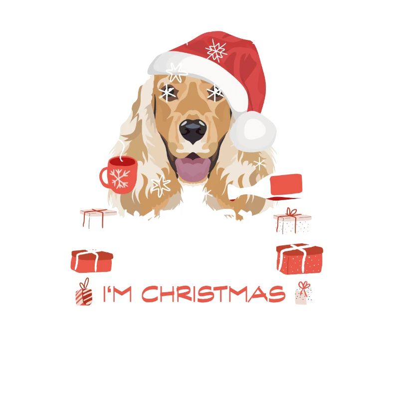 English Cocker Spaniel Weihnachtsmarkt