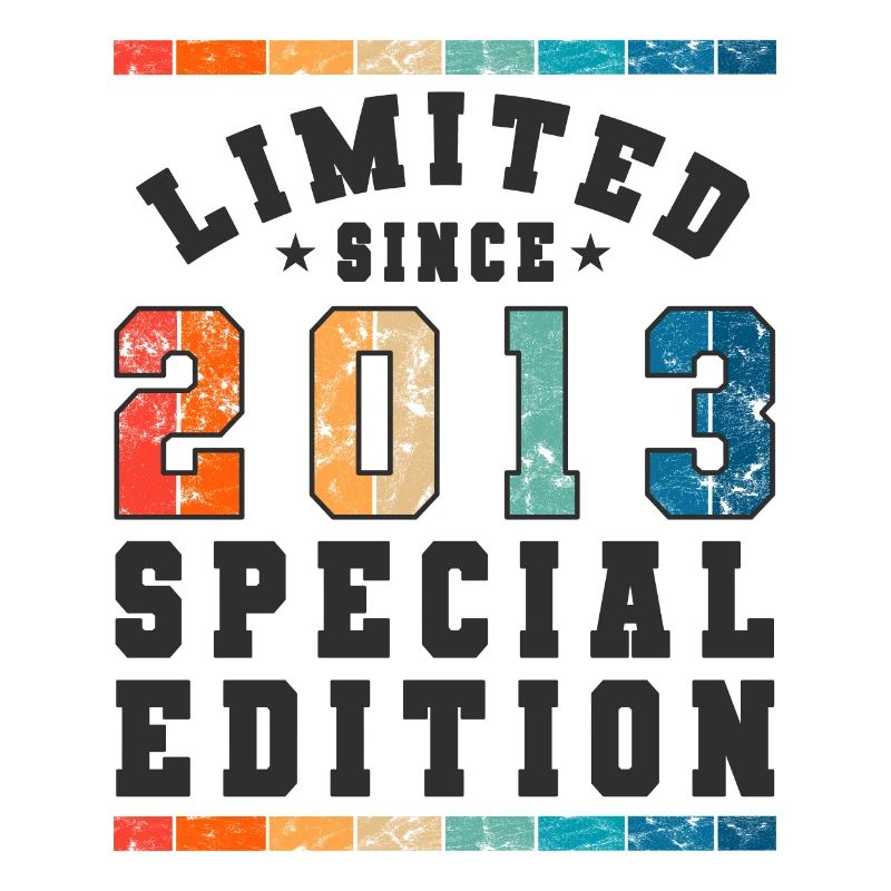 Limited Edition since 2013 Geburtstag Geschenk