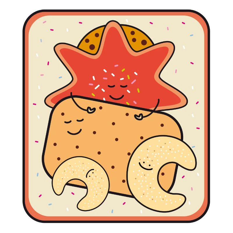 Boîte de biscuits de Noël