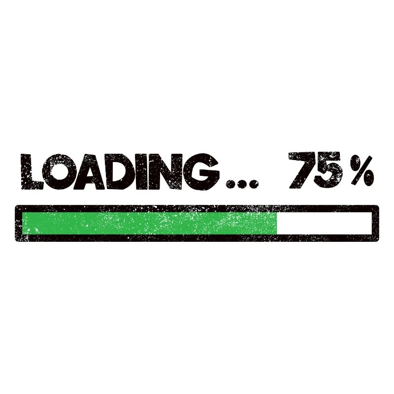 Loading Warten Aufladen Spruch Sprüche Geschenk