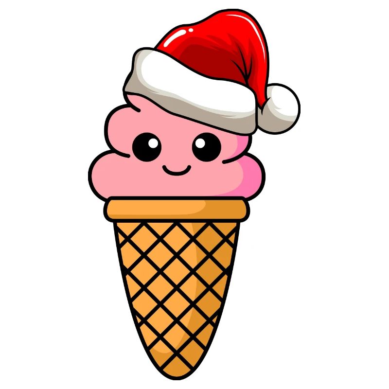Crème glacée Noël Comic Noël