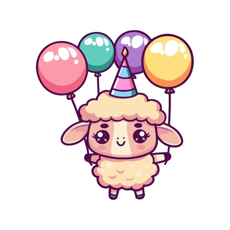 Schaf Geburtstag Comic